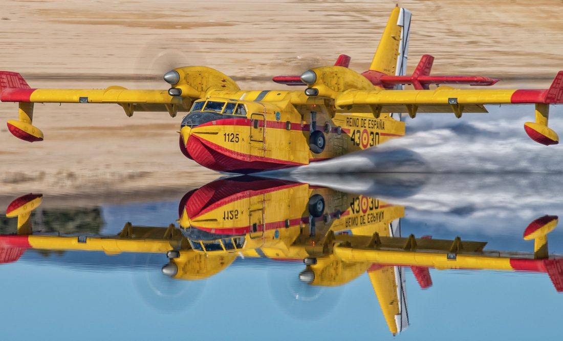 Grupo 43, Fuerzas Aeromóviles del Ejército del Aire, extinción de incendios